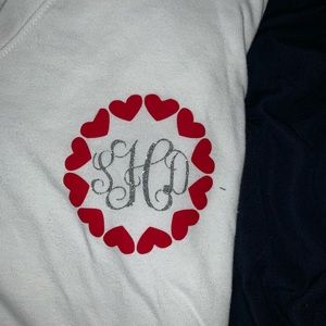 monogram tee